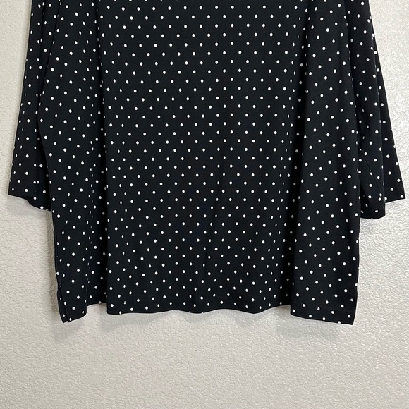 Isaac Mizrahi Live BUNDLE (2) Pima Cotton 3/4 Sleeves Top, Size 2X - Picture 5 of 14